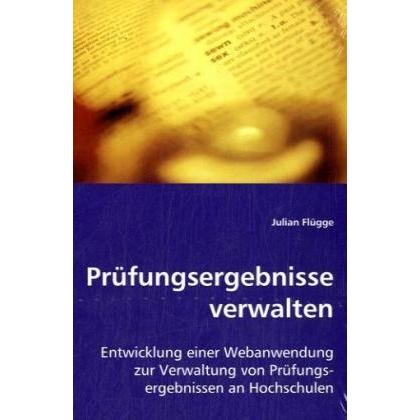 Prüfungsergebnisse verwalten, Fachbücher