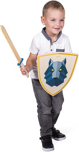 Produktbild Janod Ritterset Wolf