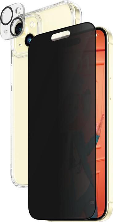 Produktbild PanzerGlass Privacy 3-in-1-Pack (1 Stk., Apple iPhone 15 Plus)