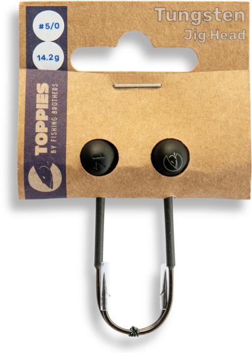 Actual product image HRH Tungsten Jig Head BIG 14.0g Gr. 7/0, Black