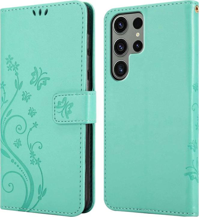 Immagine prodotto Cadorabo Custodia per Samsung Galaxy S23 ULTRA Flower Book (Samsung Galaxy S23 Ultra)