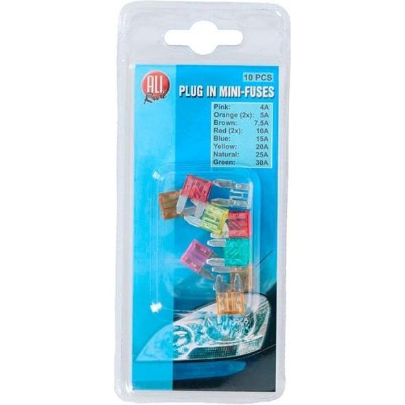 All Ride, Fusibile, Fusibili auto plug-in mini 10pz (4 A)