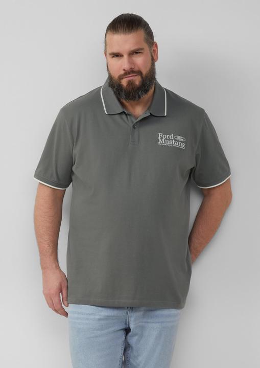 Immagine prodotto S.Oliver Polo-Shirt Poloshirt aus Piqué mit Stickerei und Ford®-Artwork (XXL)