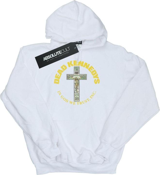Actual product image Dead Kennedys Mens In God We Trust Hoodie (XXL)