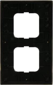 Actual product image Busch-Jaeger Frame 2-fold ms/pol ivory/ws 1722-838