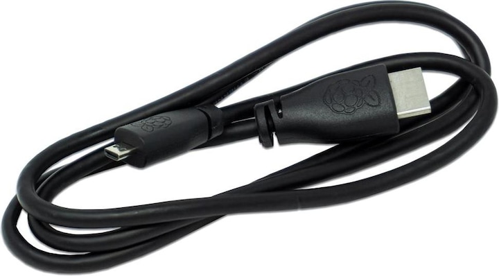 Produktbild Raspberry Pi Official cable Micro-HDMI to HDMI Black, 1m