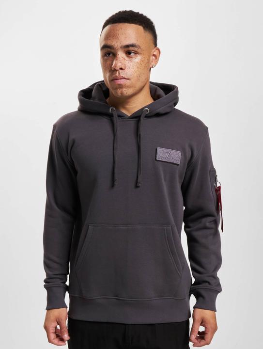 Produktbild Alpha Industries Red Stripe Hoodie - 93407 (L)
