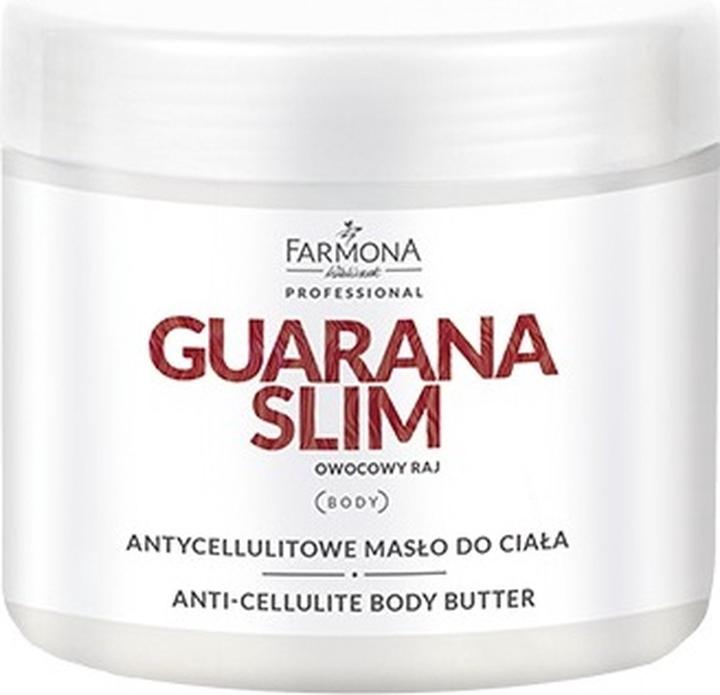 Farmona PROFESSIONAL Guarana Slim Anti-Cellulite Body Butter antycellulitowe masło do ciała 500ml (Körperlotion, 500 ml)