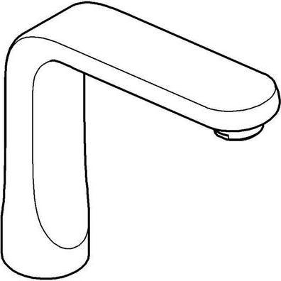 Actual product image Grohe Outlet moon white