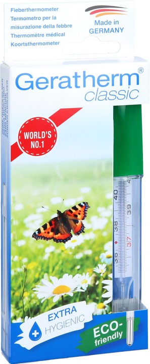 Geratherm Thermomètre médical classique EasyFlip sans mercure