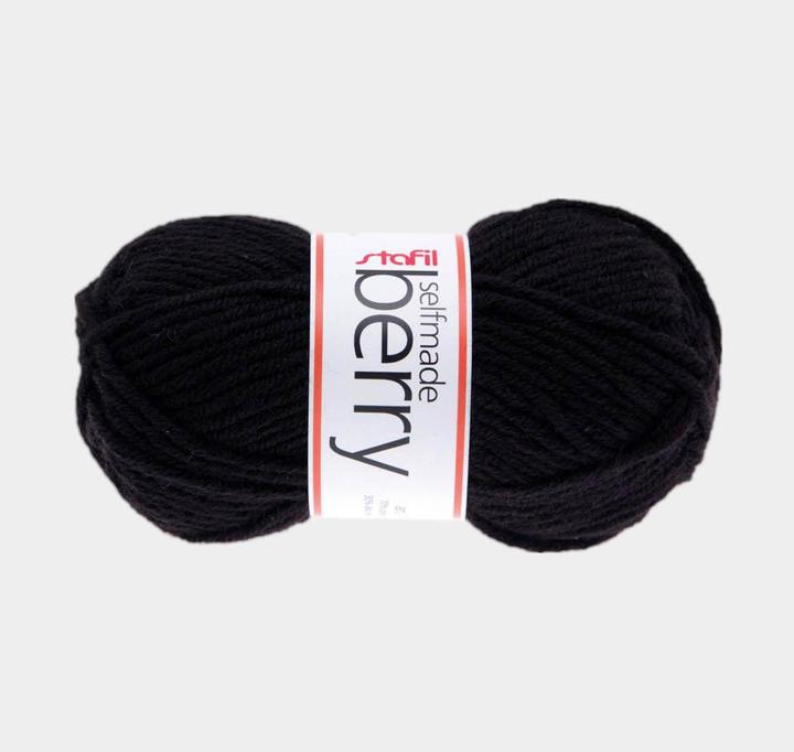 Actual product image Stafil Wool Berry 50gr.black (55 m)