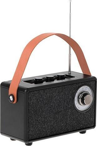 Actual product image Camry Speaker with radio | CR 1902 B | 5 W | Bluetooth | Black | Wireless connection (5 h, Rechargeable battery operated)