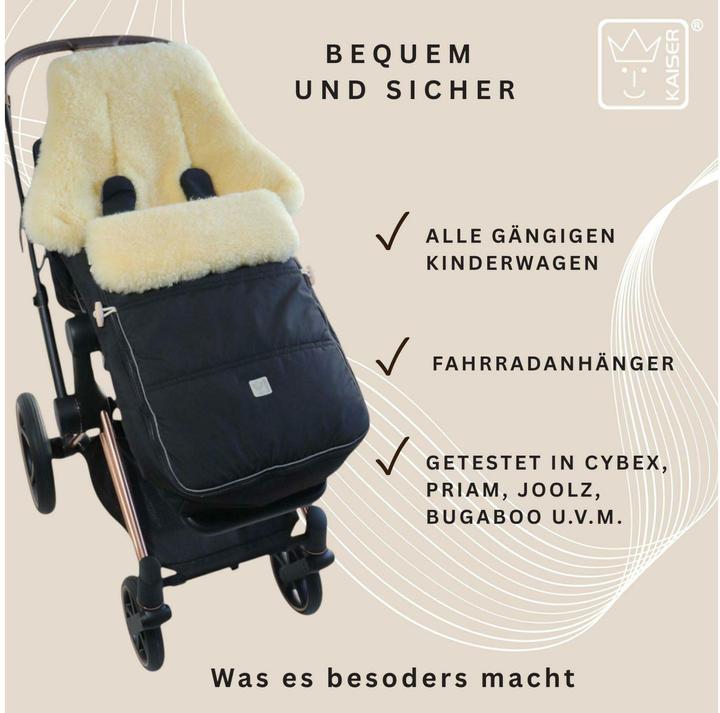 Produktbild Kaiser DOUBLAS 2.0 Lammfell Fusssack