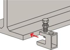 Immagine prodotto Fischer 77605 Morsetto per travi TKL L Ø 9 (50) (77605) (50 pz.)