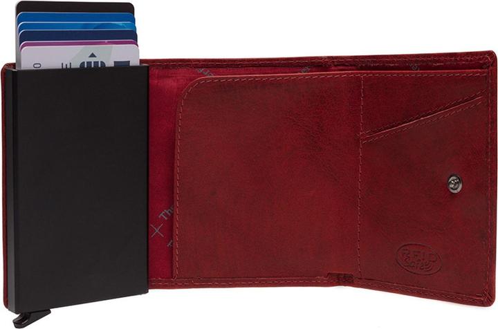Image du produit The Chesterfield Brand Antique Buff Porte-cartes de crédit Protection RFID Cuir 7 cm