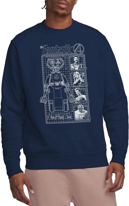 Produktbild Fantastic Four First Family And Herbie Sweatshirt (S)