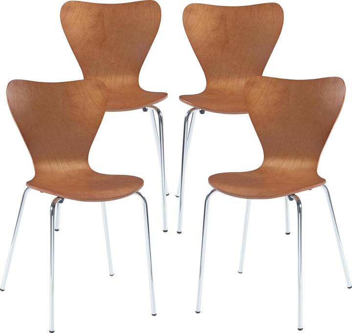 Aspect noyer, Couleur chrome