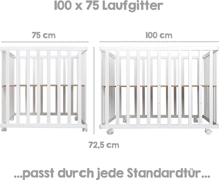 Actual product image Roba Playpen (75 cm, 100 cm, MDF)