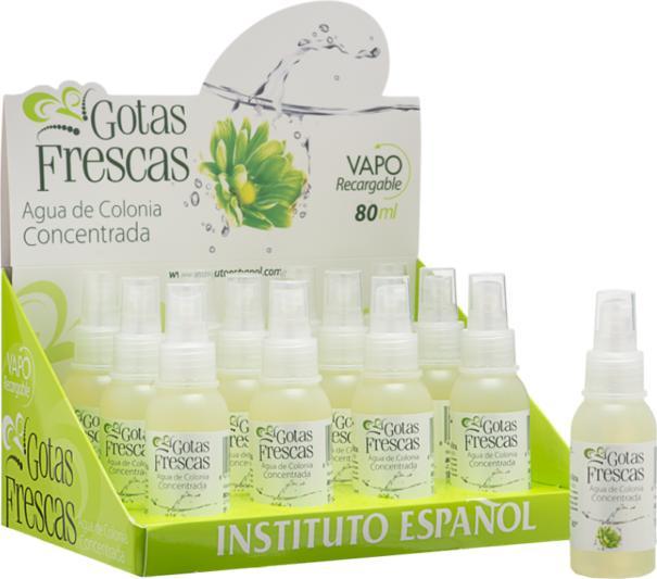 Produktbild Instituto Español GOTAS FRESCAS COLONIA CONCENTRADA vapo 80 ml (Eau de Cologne, 80 ml)
