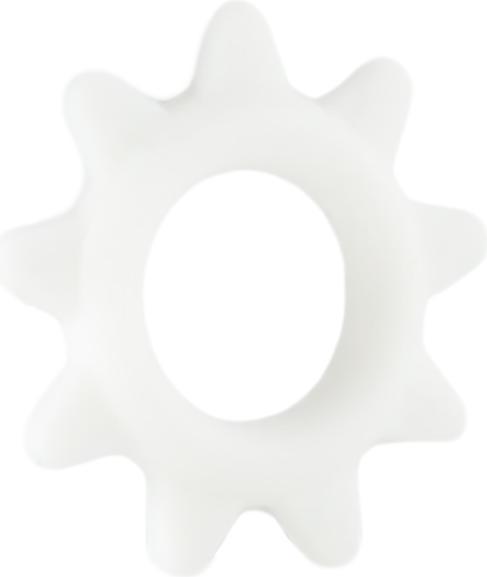 Image du produit Star Piercing Joint torique étoile blanc (Silicone, sans laiton)