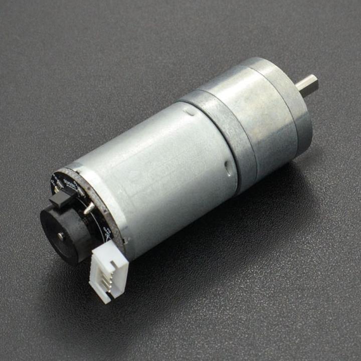 Image du produit DFRobot 6V 210 RPM 10Kg*cm Motoréducteur DC avec encodeur
