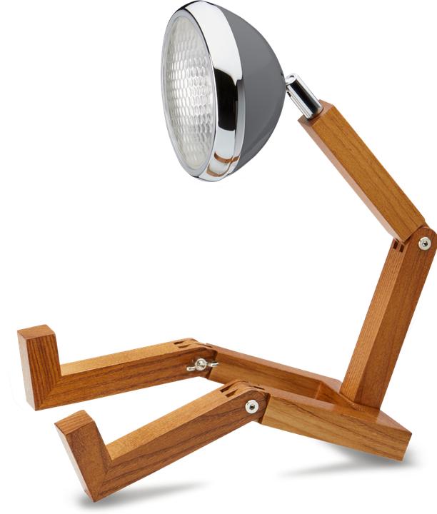 Produktbild Piffany Copenhagen Mr. Wattson - Original Table Lamp - Intense Grey (12V-SWR-IG) (200 lm, G4)