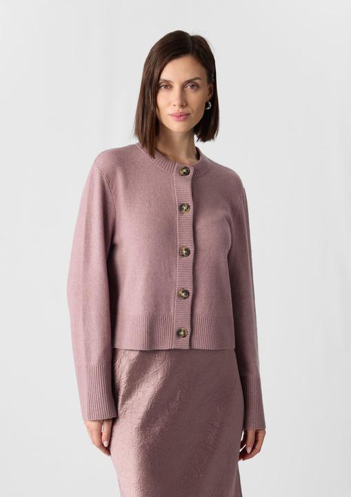 Produktbild Comma Strickjacke Kurze Strickjacke mit Rippdetails (46)