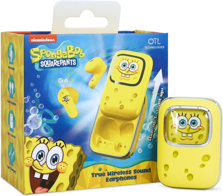 Actual product image OTL Spongbob Slide TWS Earphones