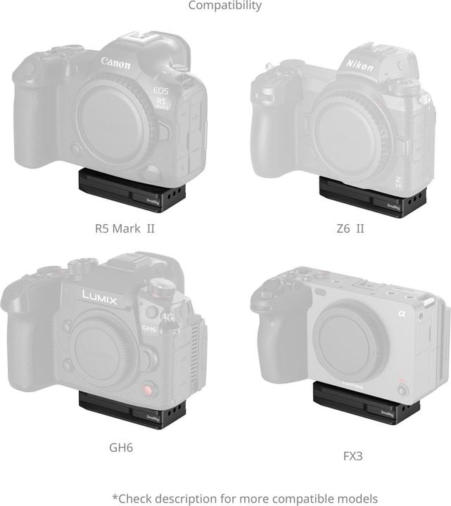 Produktbild SmallRig Arca-Swiss Montageplatte für AirTag / SmartTag2