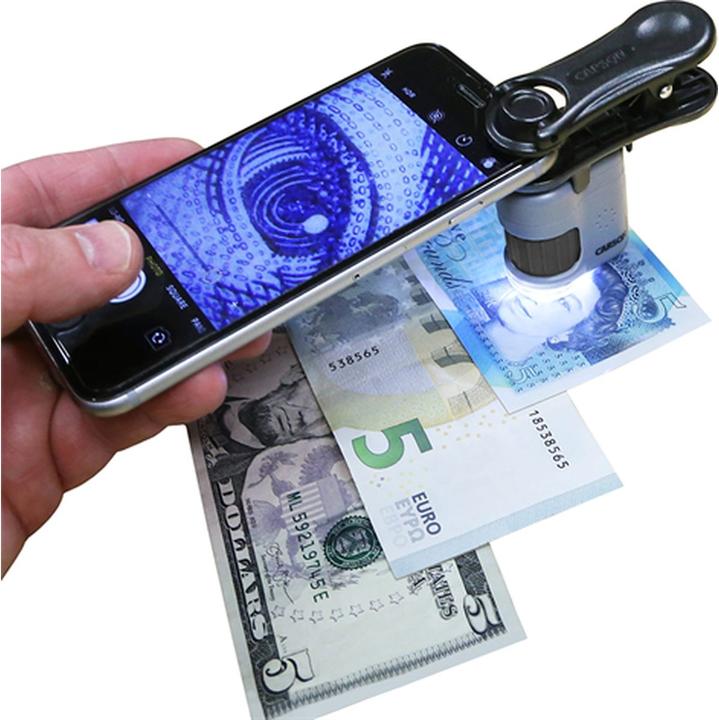 Produktbild Carson Mikroskop mit LED MicroMiniHookUp