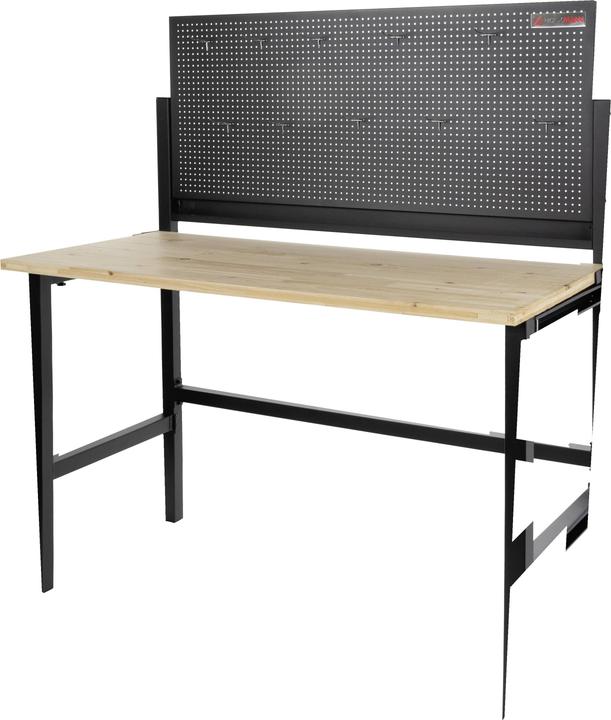 Image du produit Holzmann WB142FOLD Etabli pliable (L x H x P) 1215 x 1420 x 646mm (121.50 cm, 64.60 cm)