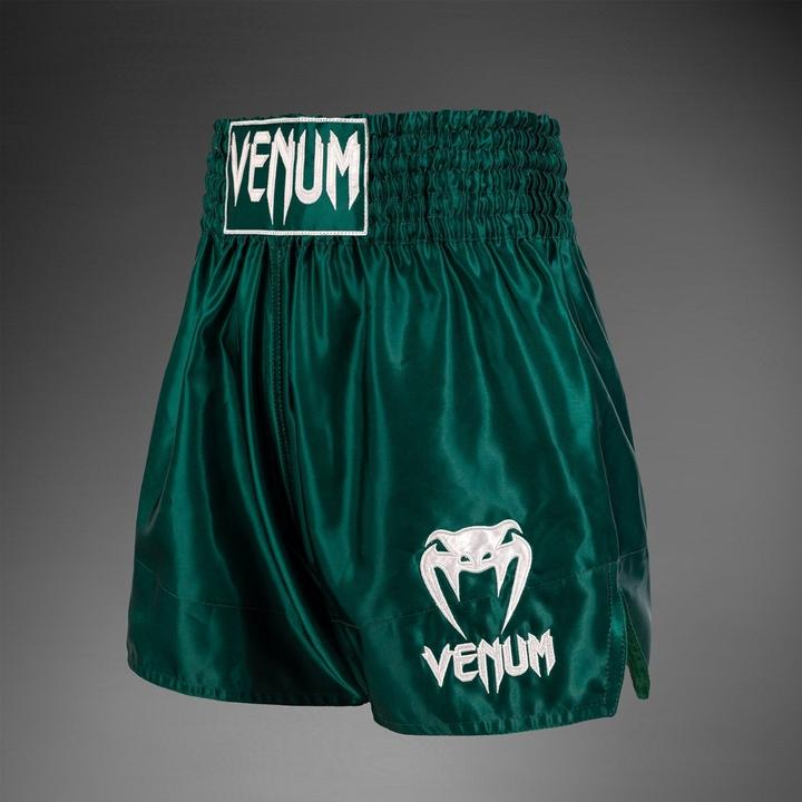 Actual product image Venum Muay Thai Shorts Classic – Forest Green – XL (XL)