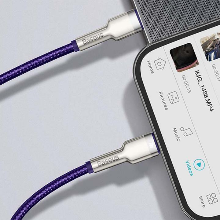 Actual product image Baseus Cafule Series (1 m, USB 3.2 Gen 2, 20 W)