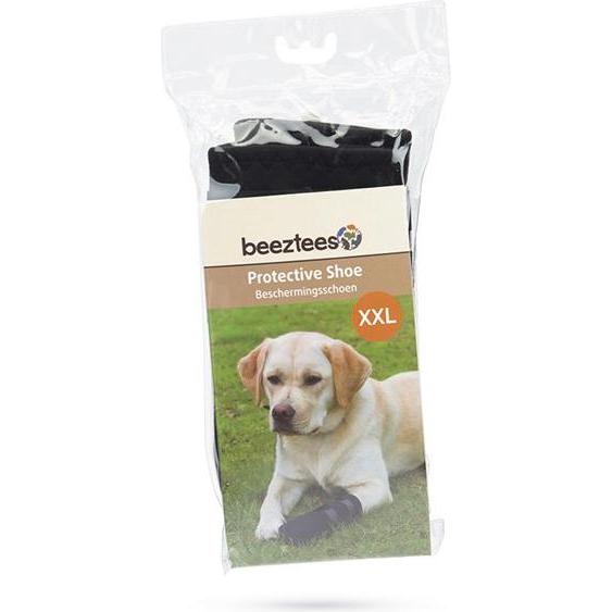 Beeztees Bz Pfotenschutz Schwarz XXL 2 (Hund), Tierpflegemittel