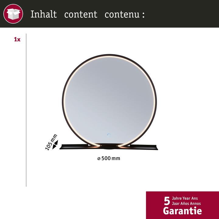 Produktbild Paulmann PAUL LED-Spiegelleuchte