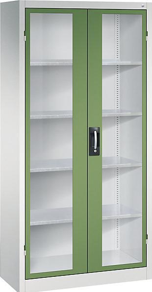 Actual product image C+P Vision panel double door cupboard (93 cm, 195 cm)