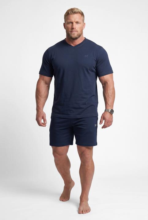 Image du produit Men+ Pyjama deux pièces, avec bermuda, collection Basic (7XL)