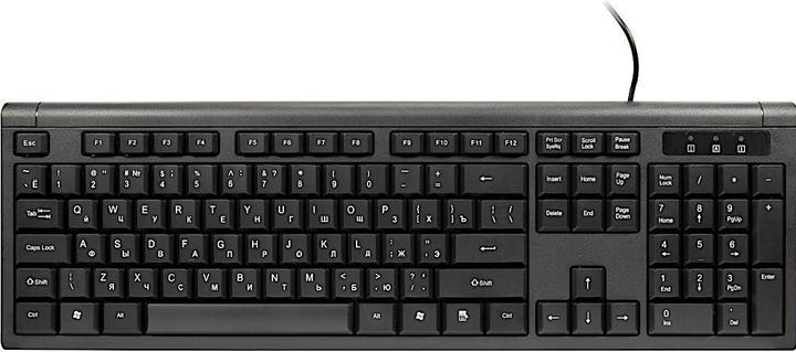 Produktbild Intertech KM-3149R Tastatur USB QWERTY Russisch, US Englisch (Eng. Int., Kabelgebunden)