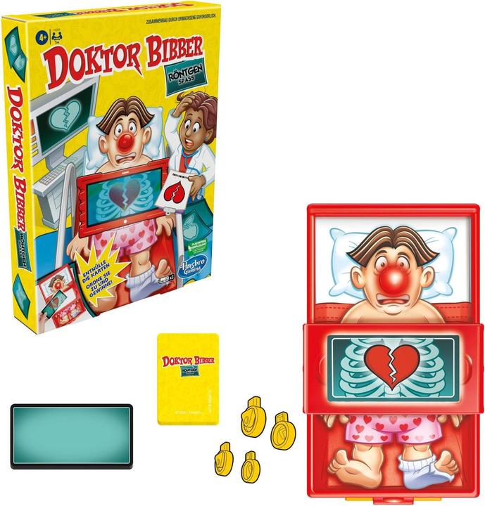 Produktbild Hasbro Gaming Doktor Bibber Röntgen Spass (Deutsch)
