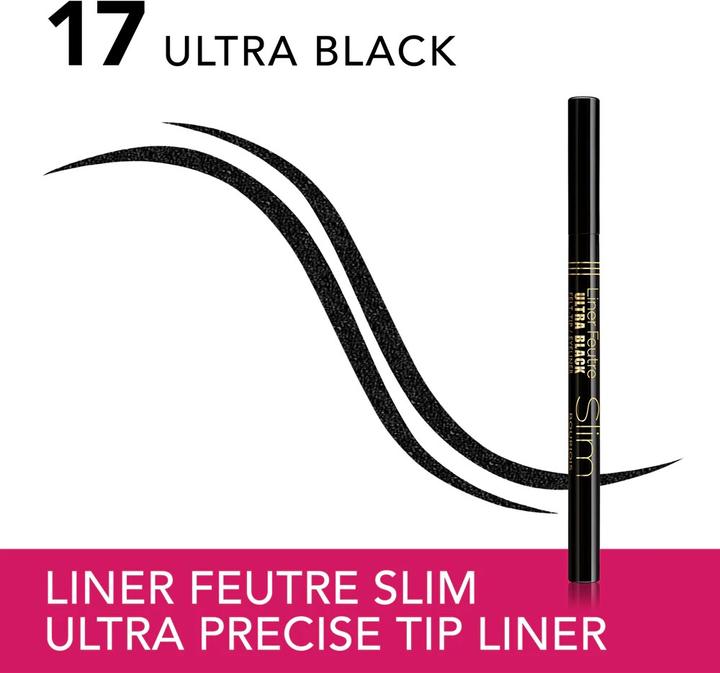 Actual product image Bourjois Liner Feutre Slim (17 Ultra Black)