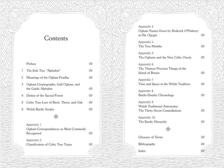 Immagine prodotto Celtic Tree Alphabets (Inglese, Nigel Pennick, 2024)