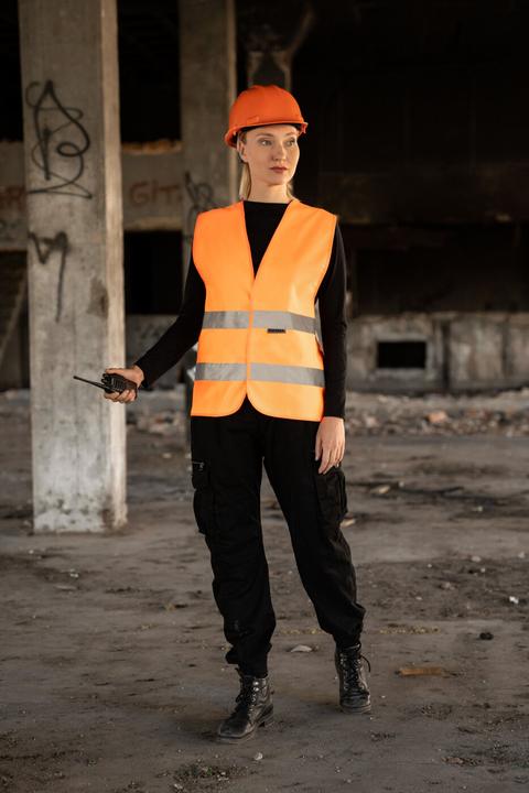 Produktbild Korntex Warnweste aus Baumwollmischgewebe (XL)