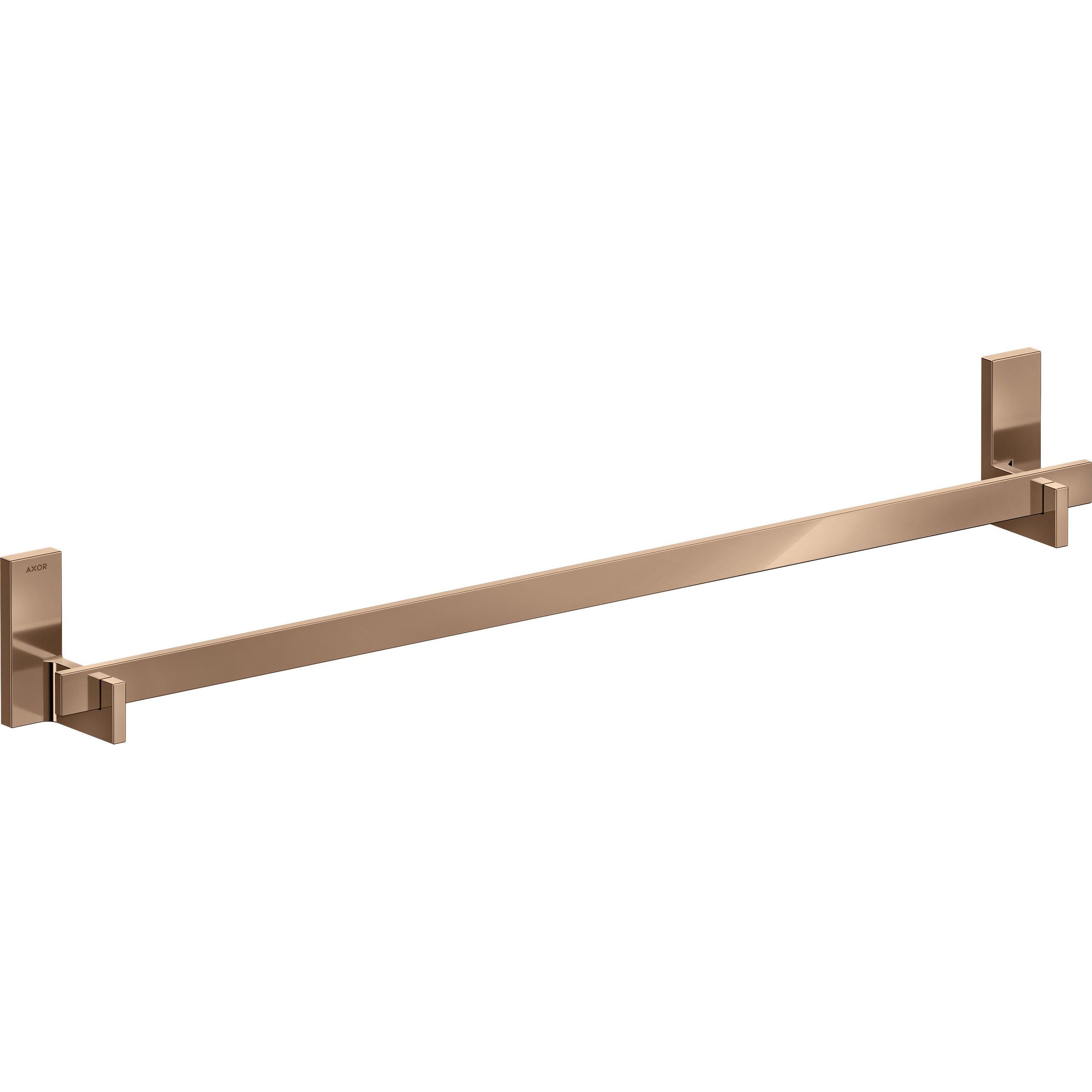 hansgrohe, Handtuchhalter + Handtuchhaken, AXOR Universal Rectangular Badetuchhalter, Länge 800mm, Metall, 42683