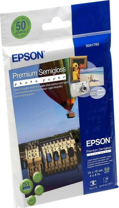 Image du produit Epson Premium Semigloss (251 g/m², 10 x 15 cm, 50 x)