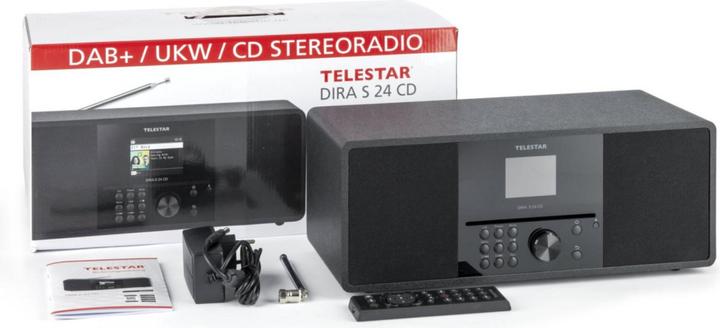 Actual product image Telestar Dira S24CD (DAB+, FM, Bluetooth)