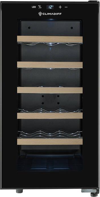 Image du produit Climadiff Weinkühlschrank CUVEE18 Freistehend, 1 Zone, 18 Flaschen
