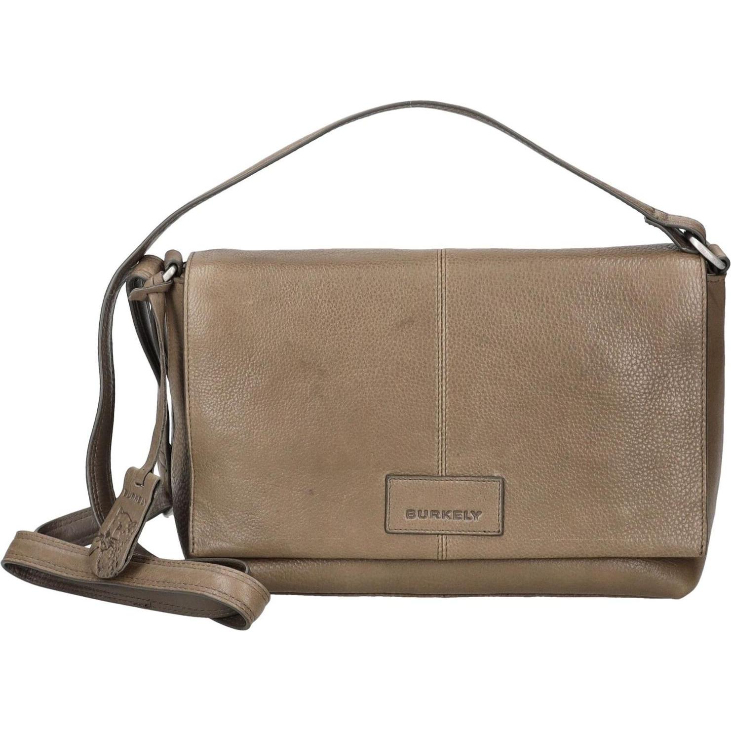Burkely, Handtasche, Soft Skylar Umhängetasche Leder 24 cm, Beige