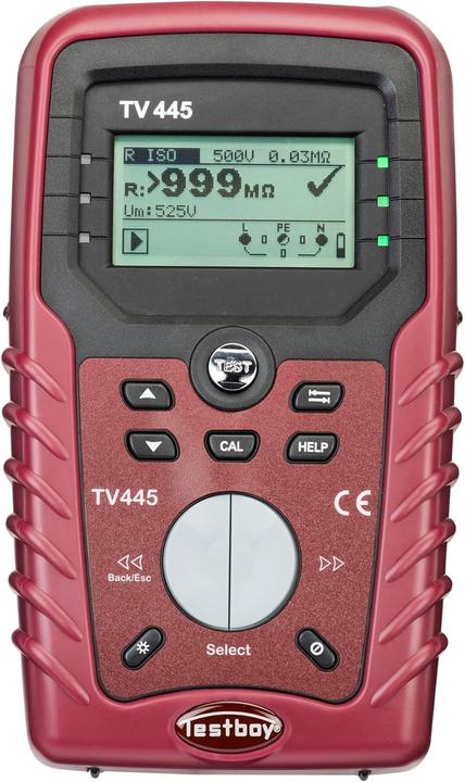 Produktbild Primium PRIM TestboyTV445 TV 445-Installationstester nach VDE 0100-600 5J 240x135x70mm