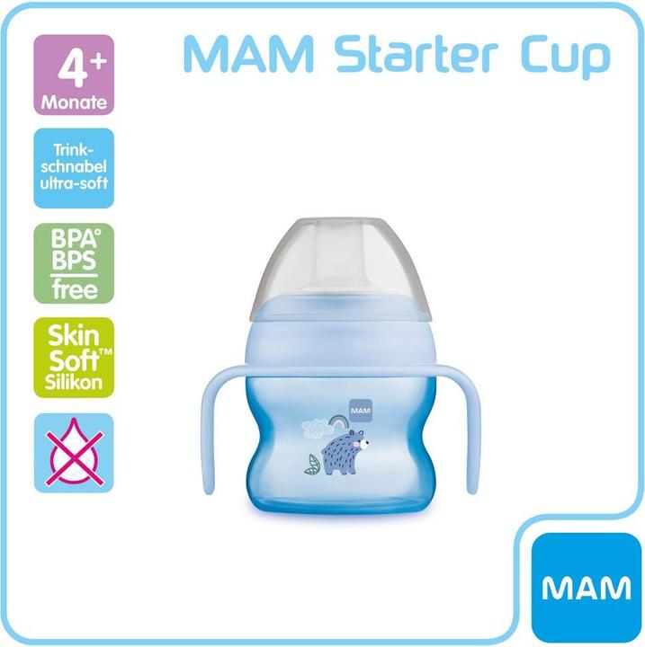Immagine prodotto MAM Tazza Starter, 150 ml, Orso (150 ml)