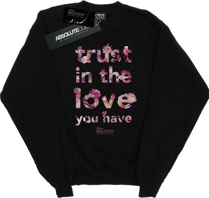 Disney Maleficent Mistress Of Evil Trust In The Love Sweatshirt Jungen (116)